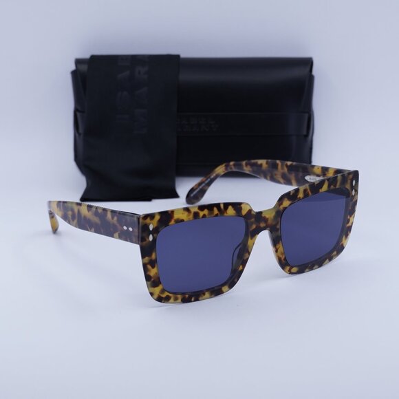 Final Price! Isabel Marant IM 0005/N/S 0EPZ KU Havana/Blue Sunglasses - Picture 1 of 11